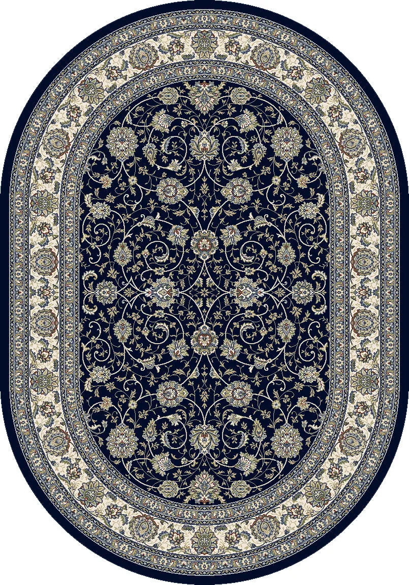 Ancient Garden 57120-3464 Blue/Ivory Rug