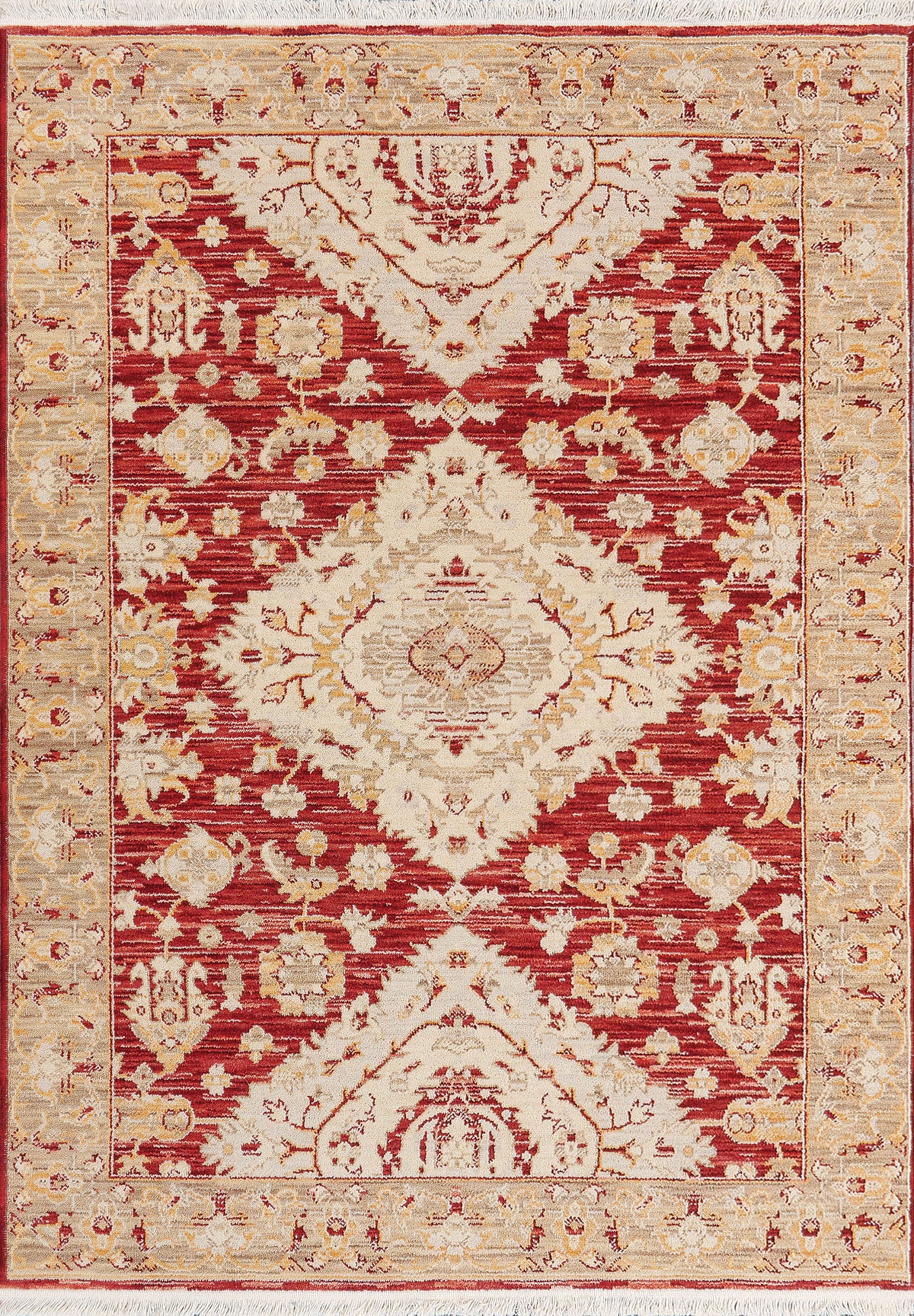 Wade 18606 Red Beige Multi Rug