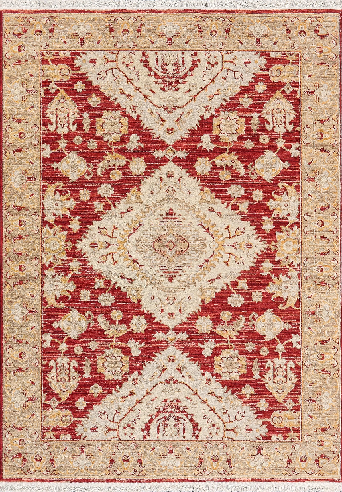 Wade 18606-389 Red/Beige Rug