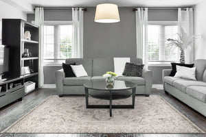 Calypso 13500-190 Ivory/Grey Rug