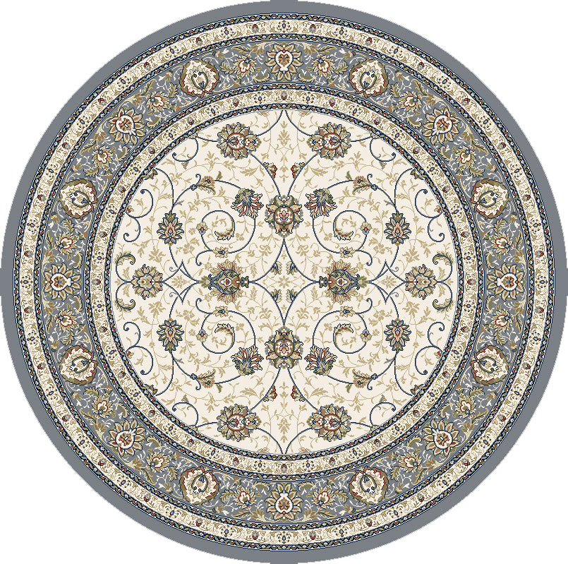 Ancient Garden 57120 Beige Light Blue Rug