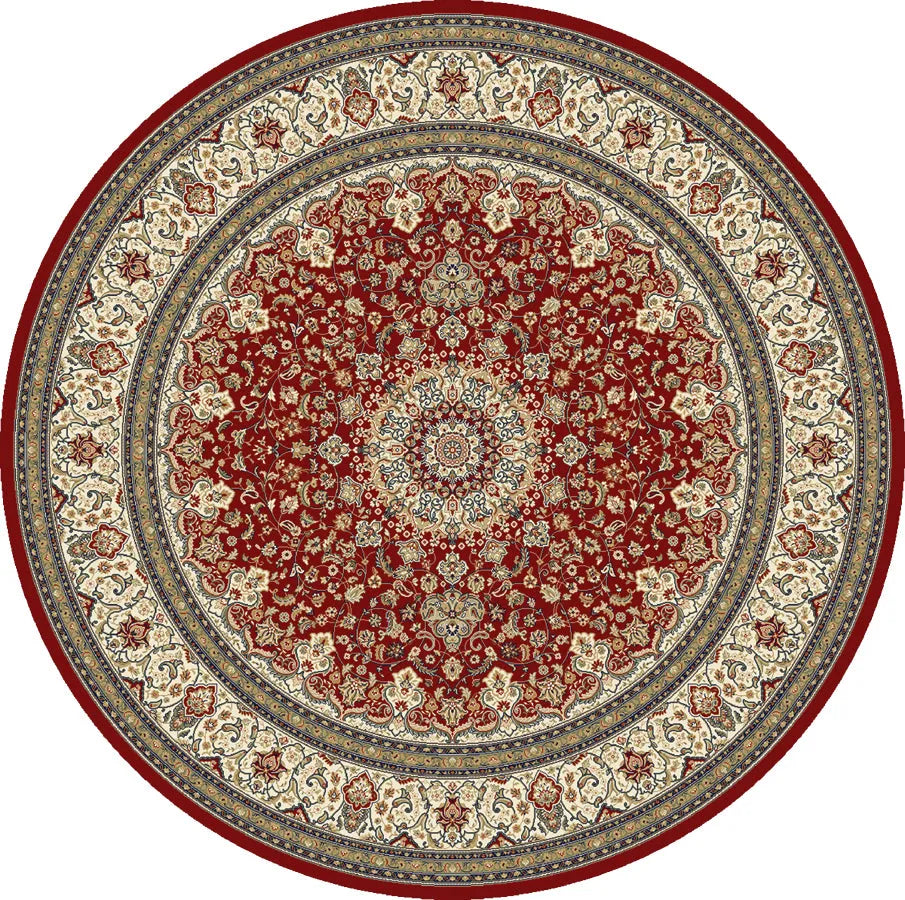 Ancient Garden 57119-1414 Red/Ivory Rug