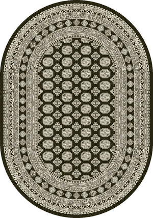 Ancient Garden 57102 Charcoal Silver Rug