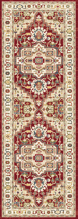 Juno 6882 Ivory Red Rug