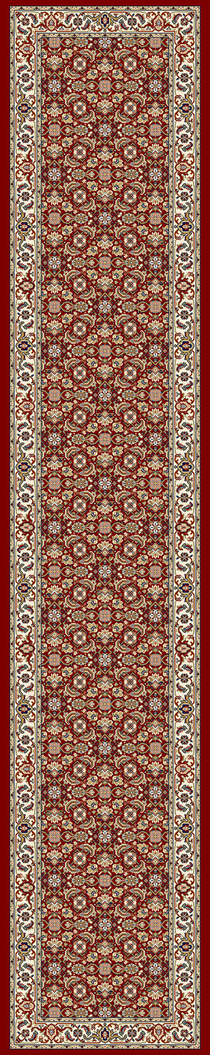 Ancient Garden 57011 Red Ivory Rug