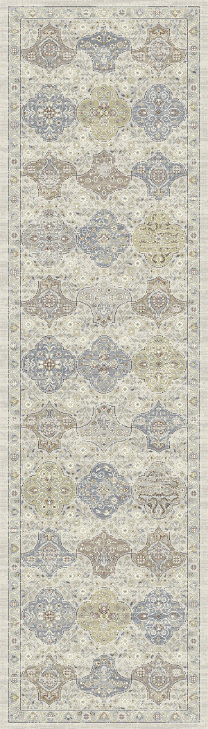 Ancient Garden 57279 Cream Multi Rug