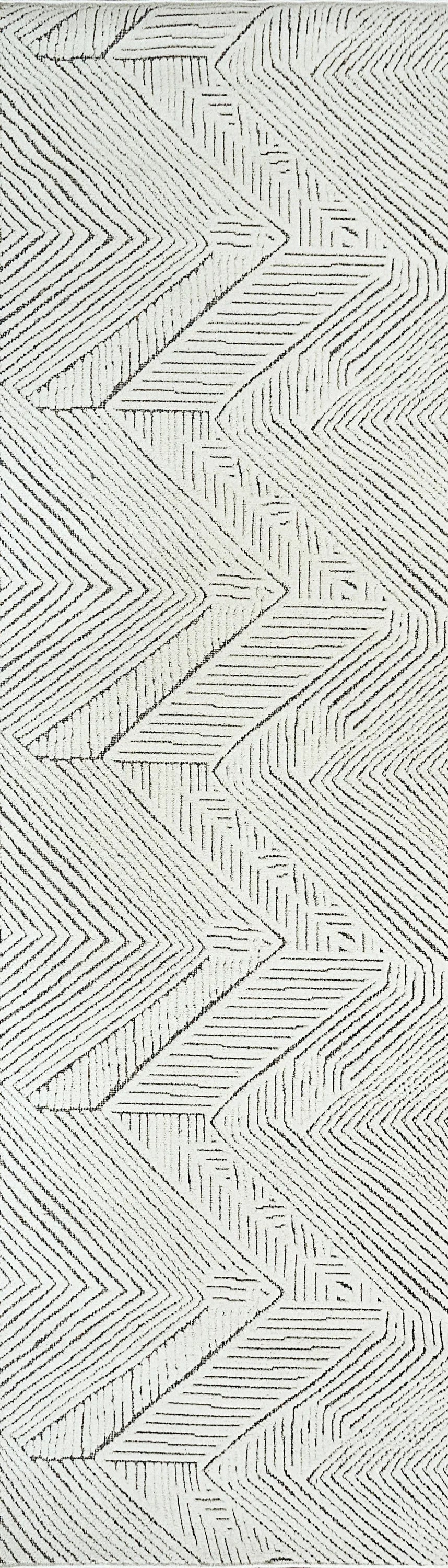 Lotus 8142-190 Ivory/Grey Rug