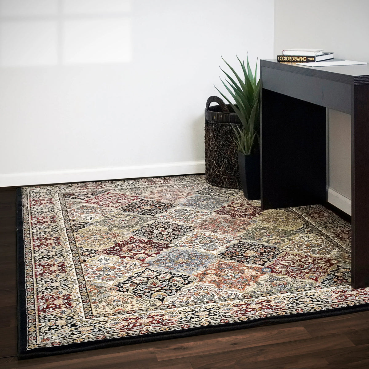 Ancient Garden 57008-3233 Multi Rug