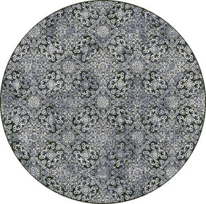 Ancient Garden 57162 Steel Blue Rug