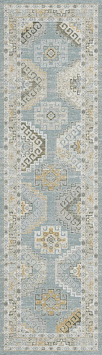 Annalise 7607-581 Blue/Beige Rug
