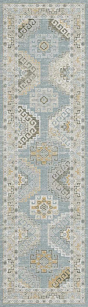 Annalise 7607-581 Blue/Beige Rug