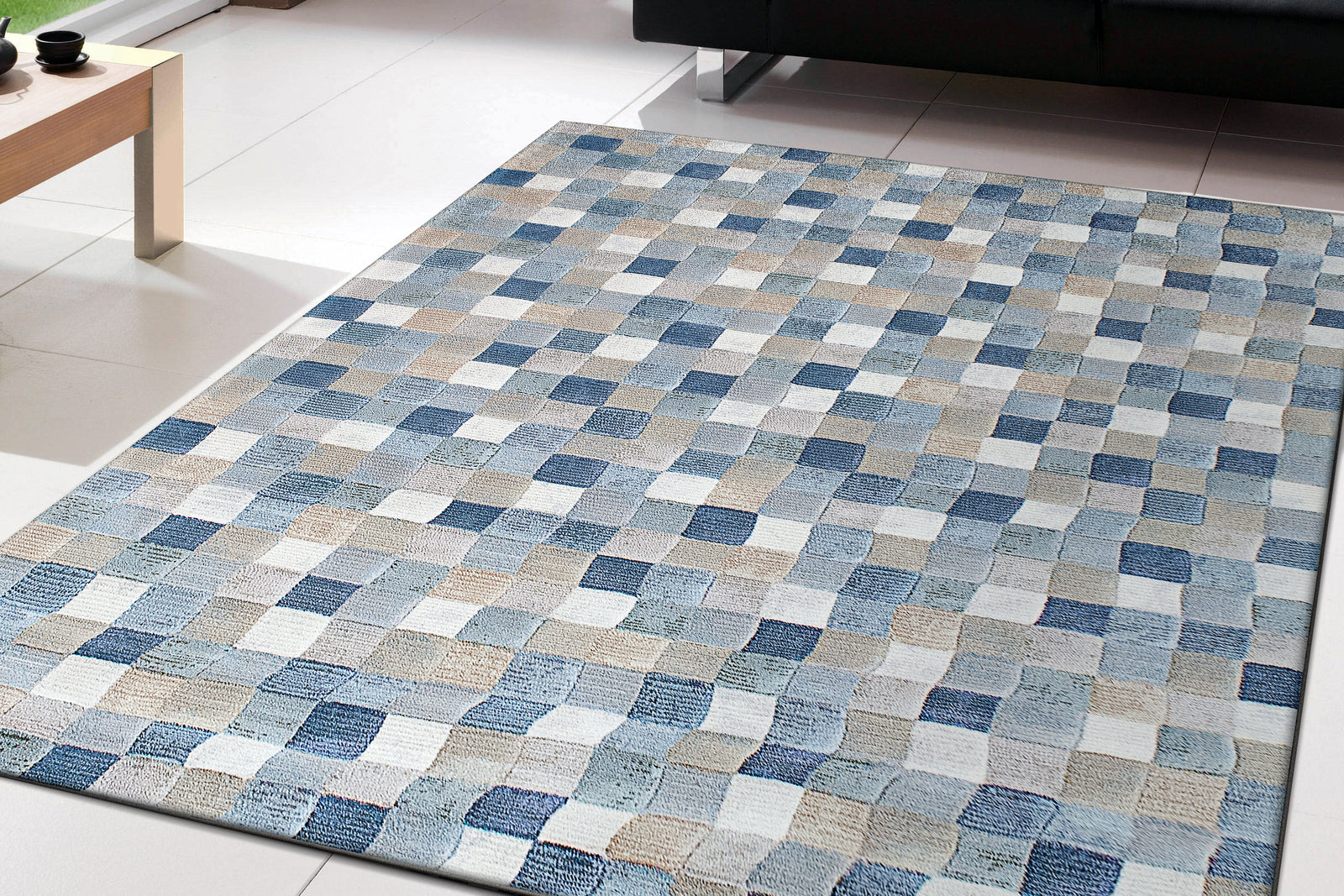 Eclipse 63339-6121 Multi/Blue Rug