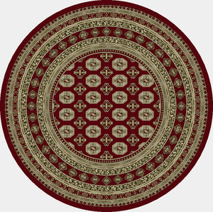 Ancient Garden 57102 Red Beige Rug