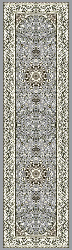 Ancient Garden 57119-4646 Steel Blue/Cream Rug