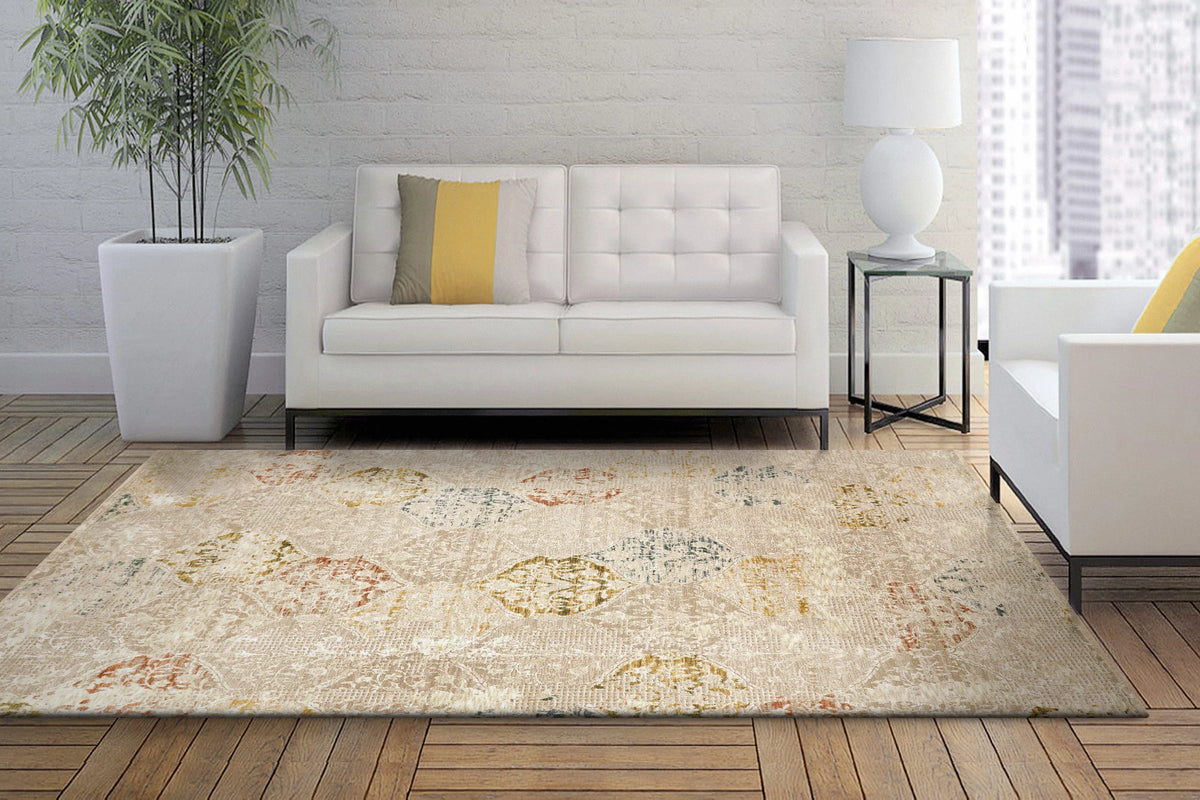 Hudson 1452-899 Beige/Multi Rug