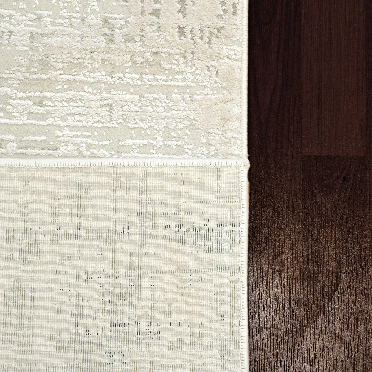 Quartz 27072-155 Ivory/Slate Rug