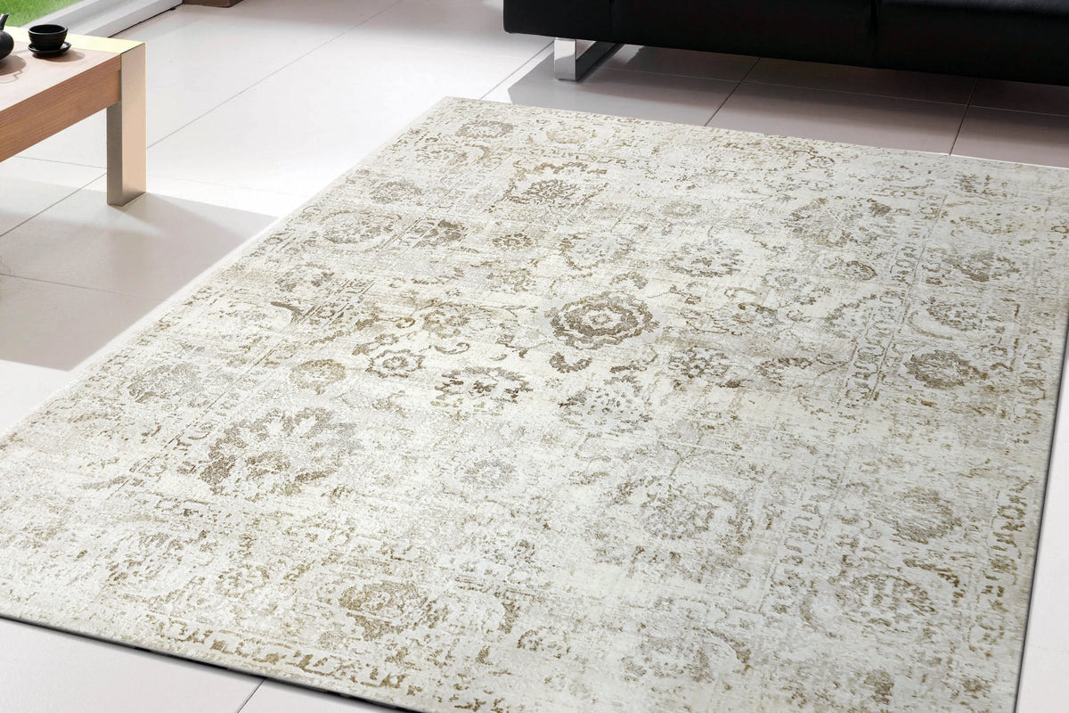 Castilla 3530-190 Ivory/Grey Rug
