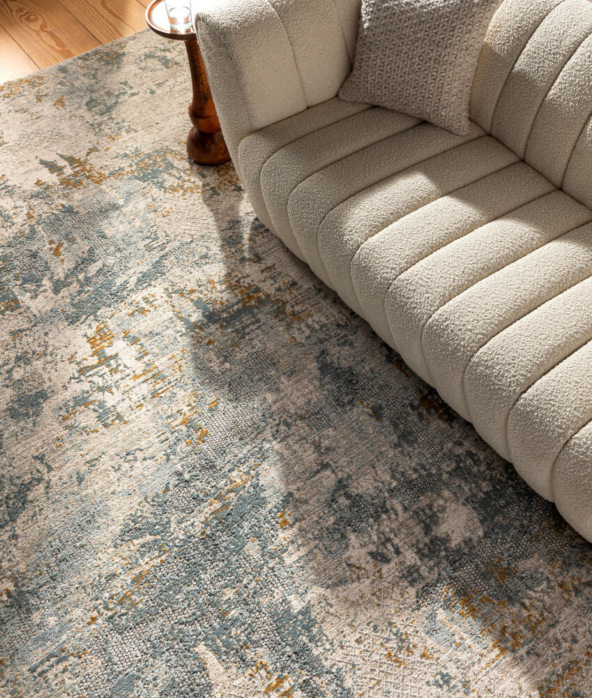 Dresden DRE-2300 Deep Teal / Dusty Sage Rug