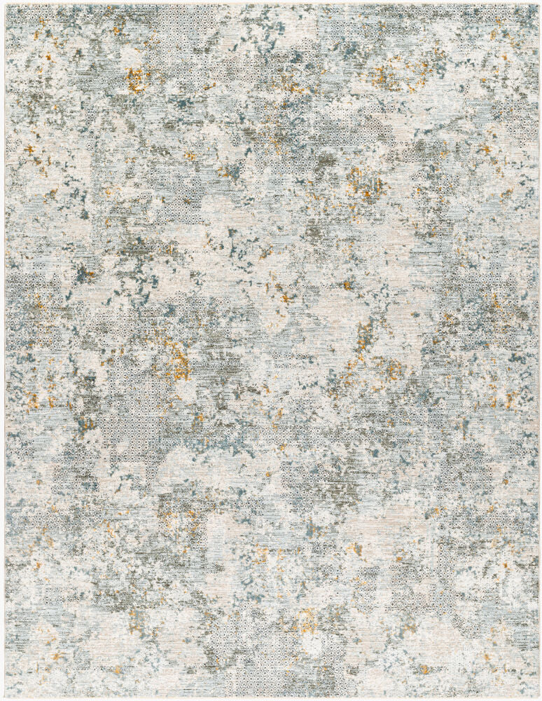 Dresden DRE-2302 Deep Teal / Dusty Sage Rug