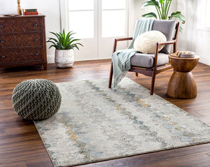 Dresden DRE-2303 Deep Teal / Dusty Sage Rug