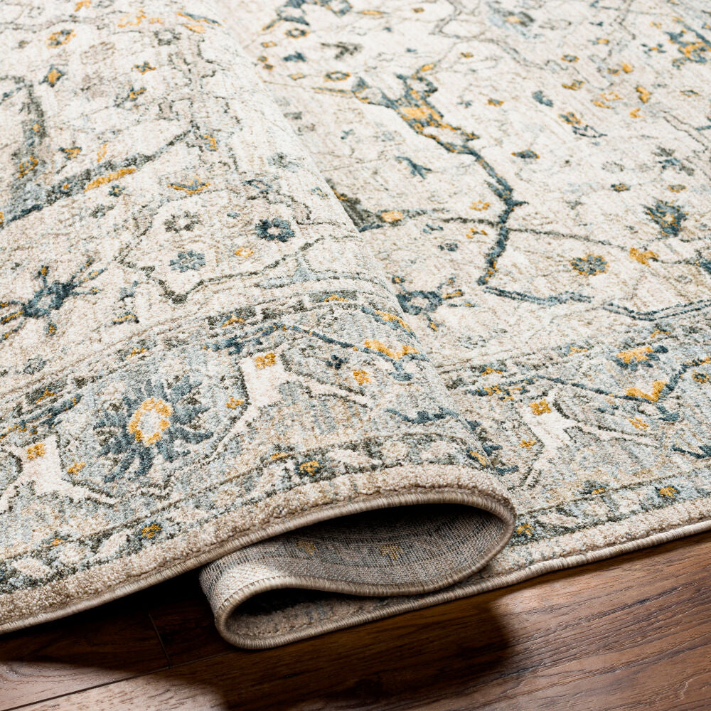 Dresden DRE-2309 Deep Teal / Dusty Sage Rug