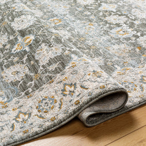 Dresden DRE-2312 Deep Teal / Dusty Sage Rug
