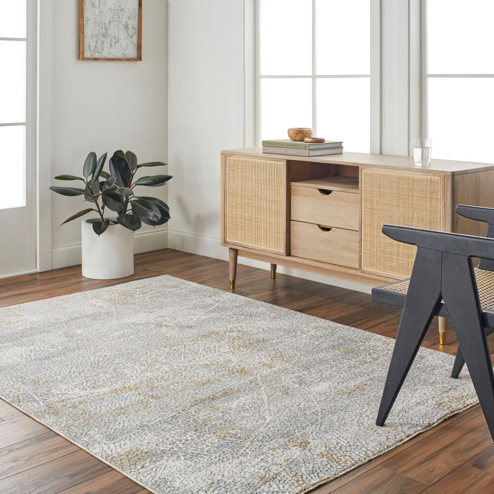 Dresden DRE-2313 Denim / Gray Rug