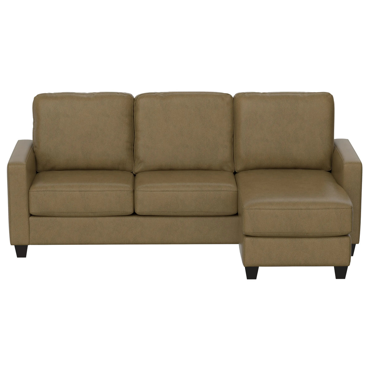 Dawson Reconfigurable Chaise Sectional Mocha