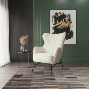 Franky Accent Chair Cream Boucle