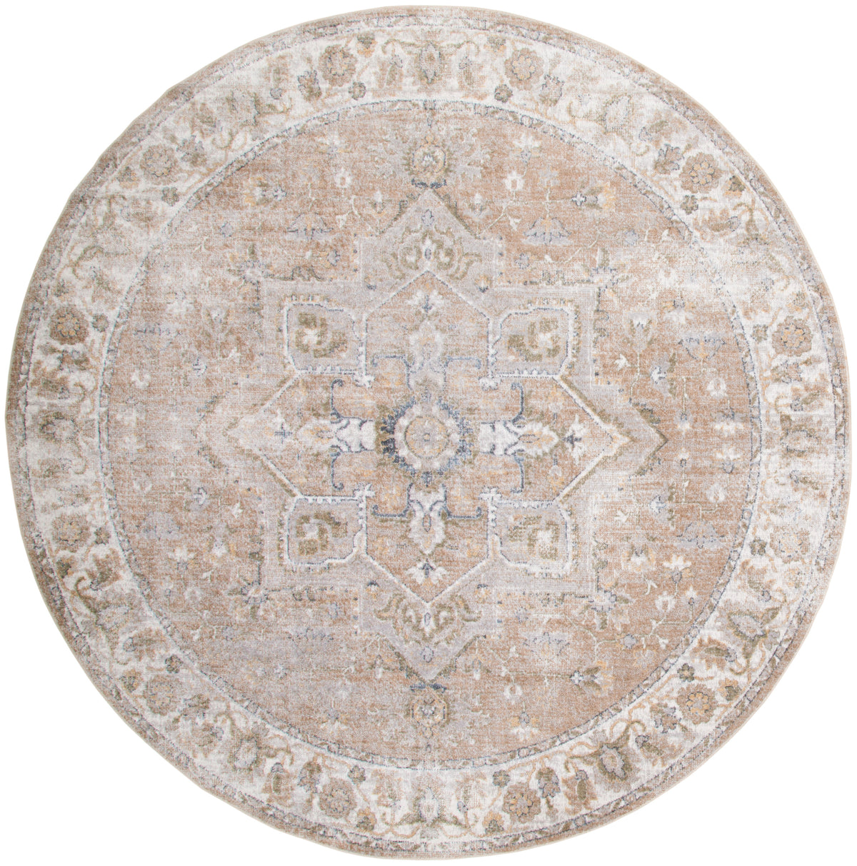 Astra Machine Washable ASW12 Beige Rug