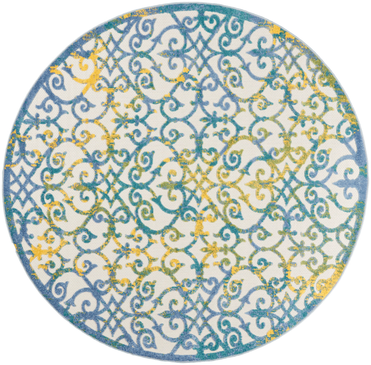 Aloha ALH21 Ivory Blue Rug