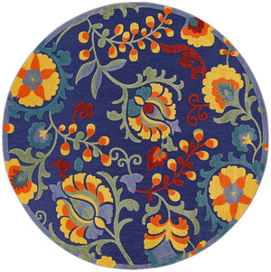 Aloha ALH17 Navy Multicolor Rug