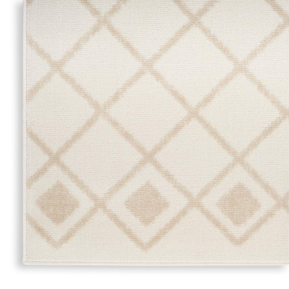 Beige Rug With Rectangular Pattern Grafix GRF37 Ivory Beige Rug- Rectangle 3'9