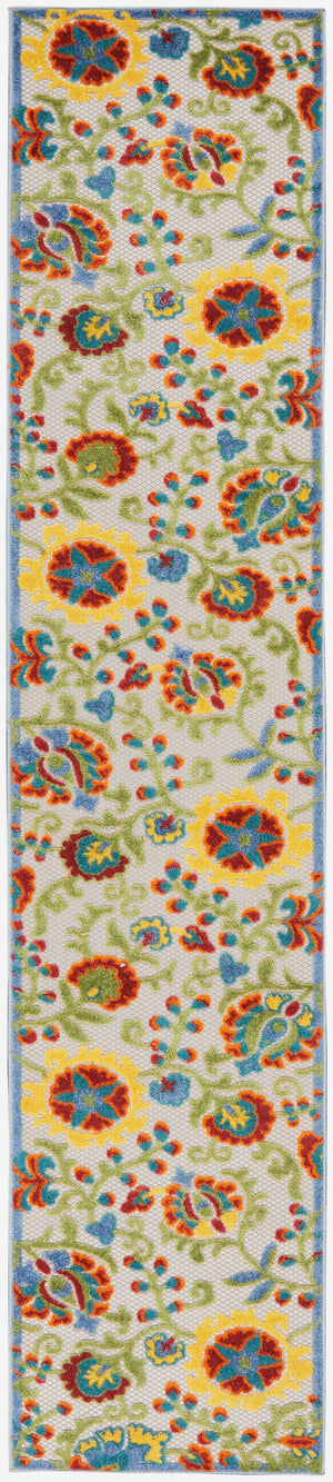 Aloha ALH17 Ivory Multicolor Rug
