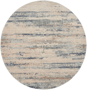 Rustic Textures RUS04 Beige Grey Rug