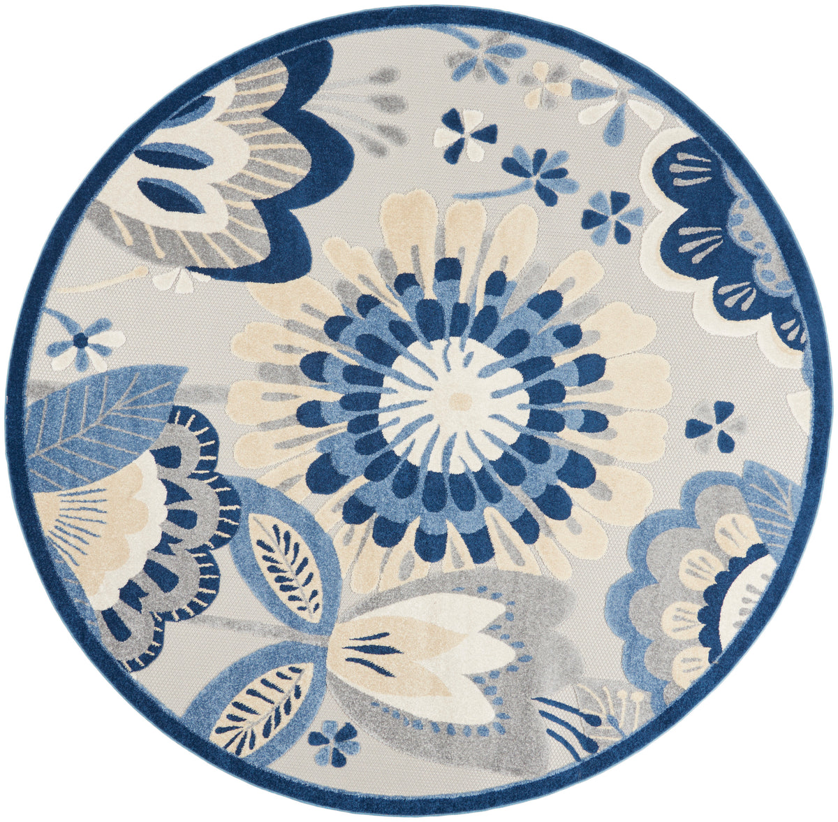 Aloha ALH25 Blue Grey Rug
