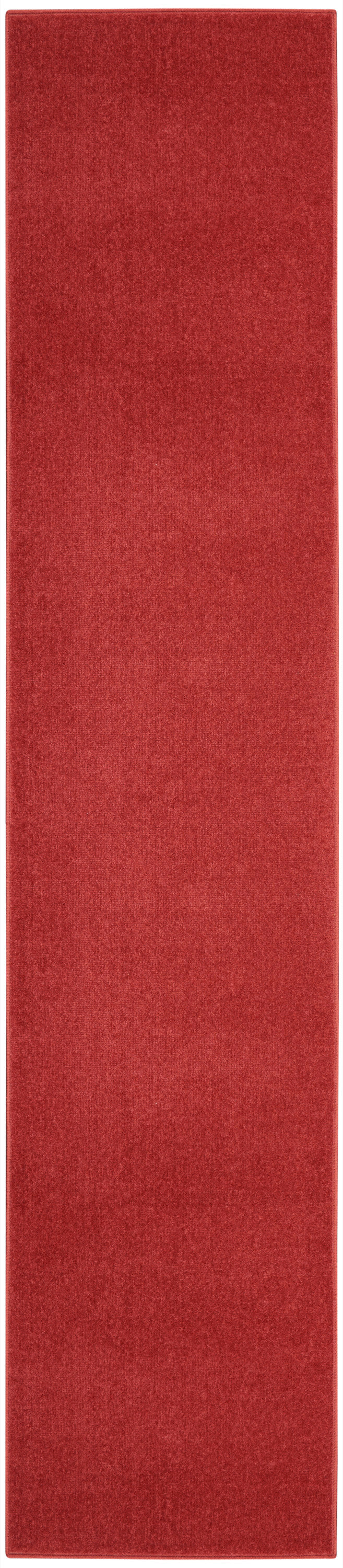 Nourison Essentials NRE01 Brick Red Rug