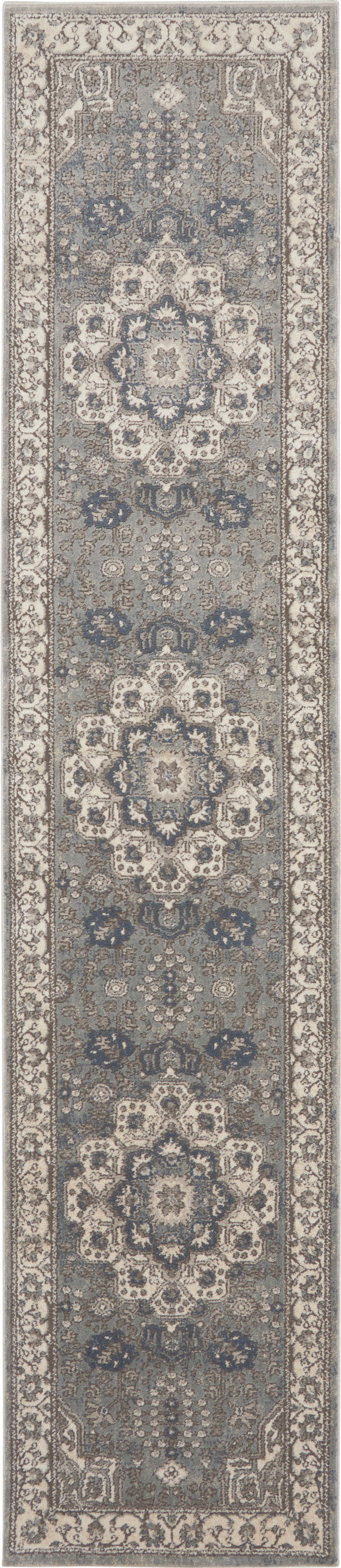 Quarry QUA07 Grey Ivory Rug