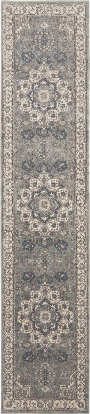 Quarry QUA07 Grey Ivory Rug
