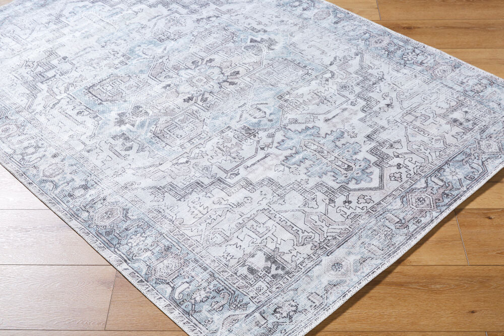 Embrace EMA-2303 Black / Denim Rug