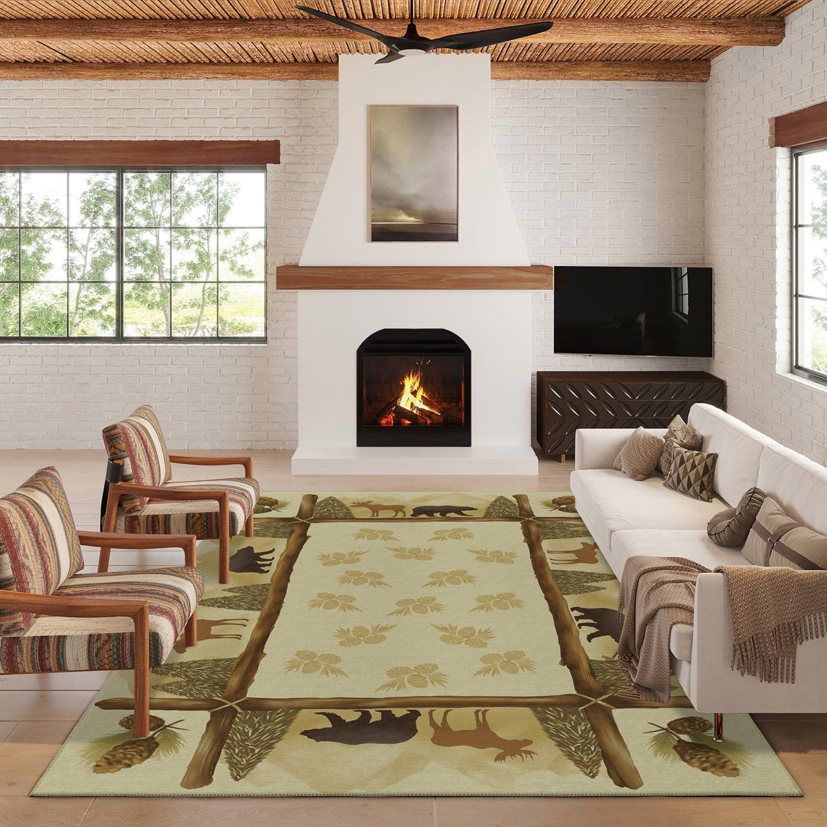 Excursion EX2 Beige Rug - Rug & Home