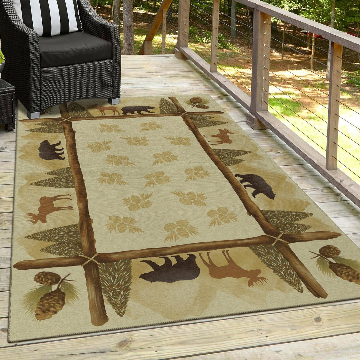 Excursion EX2 Beige Rug - Rug & Home