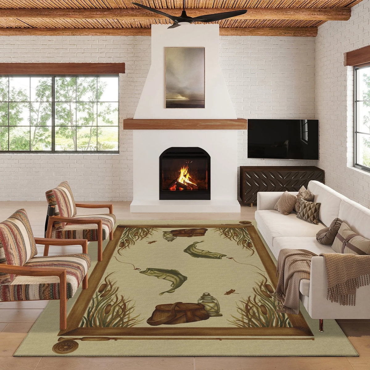 Excursion EX5 Beige Rug - Rug & Home