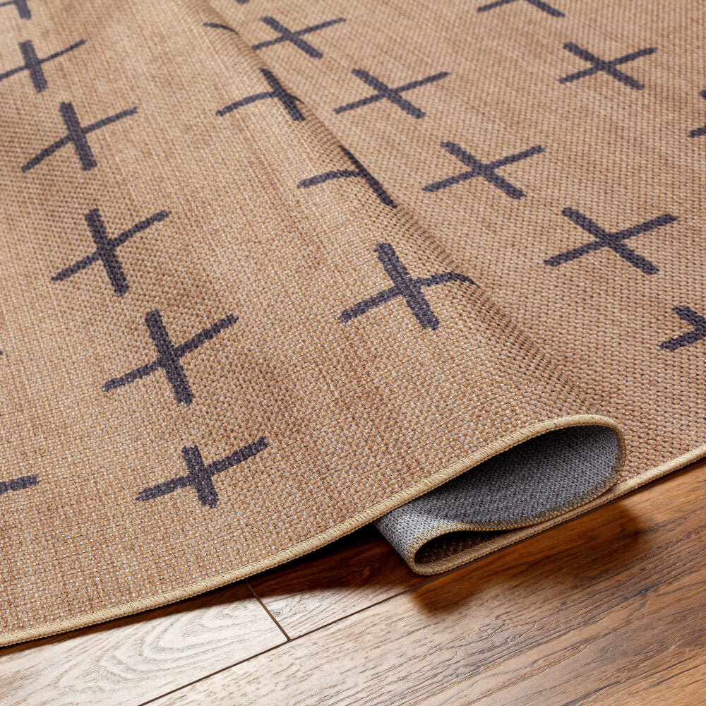 Ez Jute EZT-2308 Beige / Black Rug