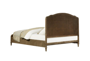 Interlude Upholstered Bed Sandstone Buff