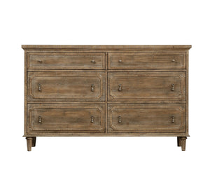 Interlude 6-Drawer Dresser Sandstone Buff
