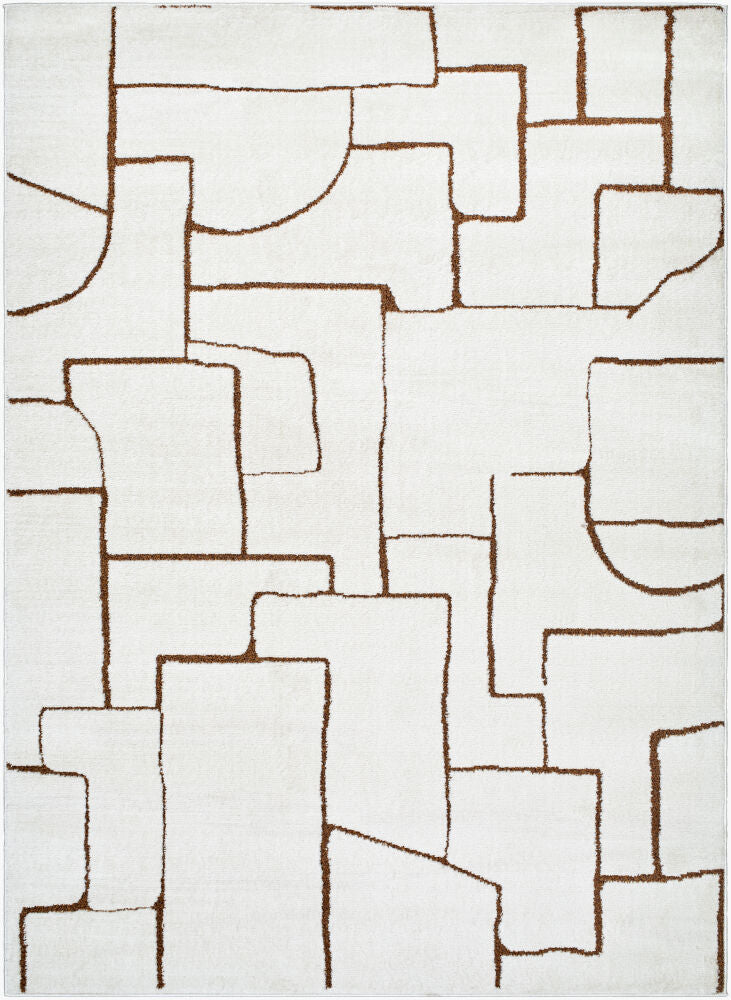 Freud FEU-2330 Brown / Ivory Rug