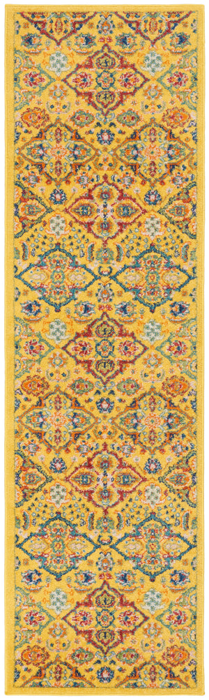 Allur ALR03 Yellow Multicolor Rug
