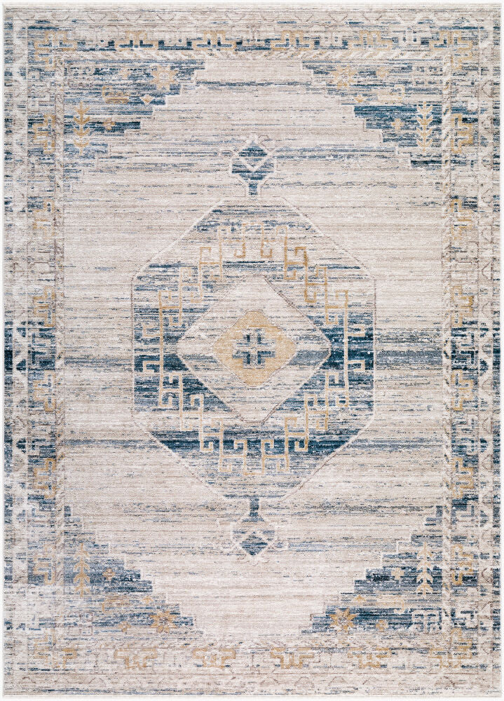 Fifth Avenue FIF-2300 Dusty Sage / Light Gray Rug