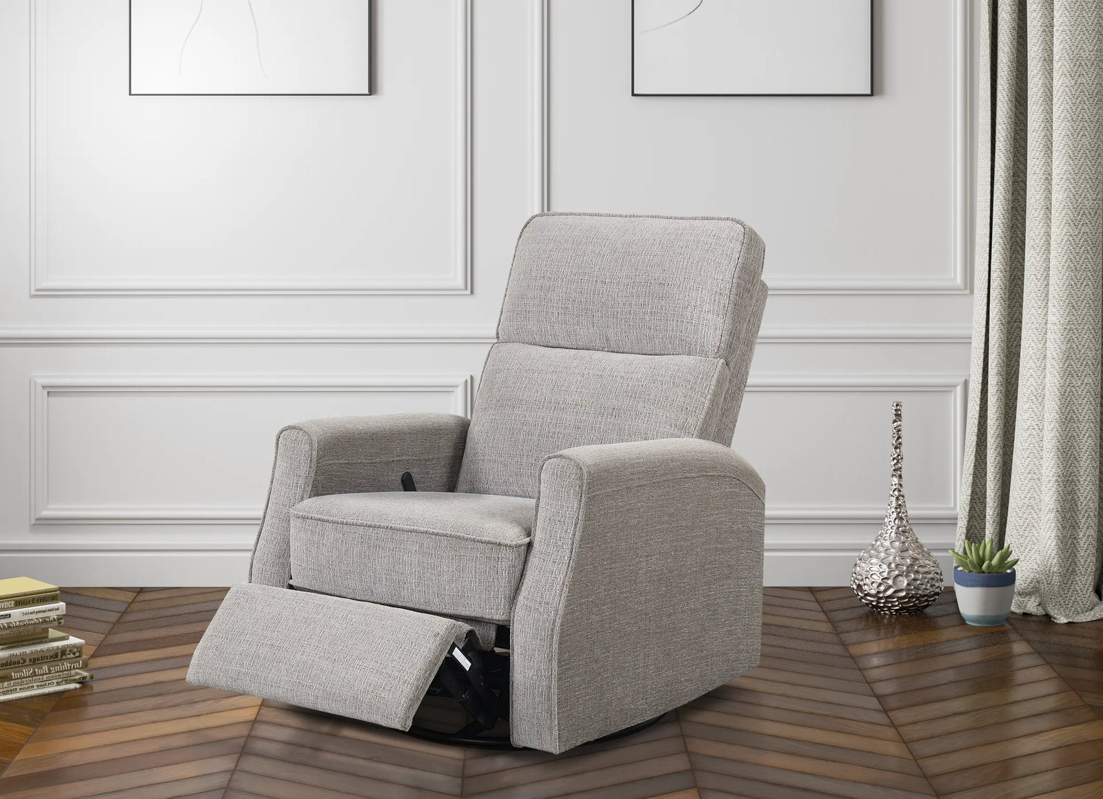 Tabor Swivel Gliding Recliner Wheat